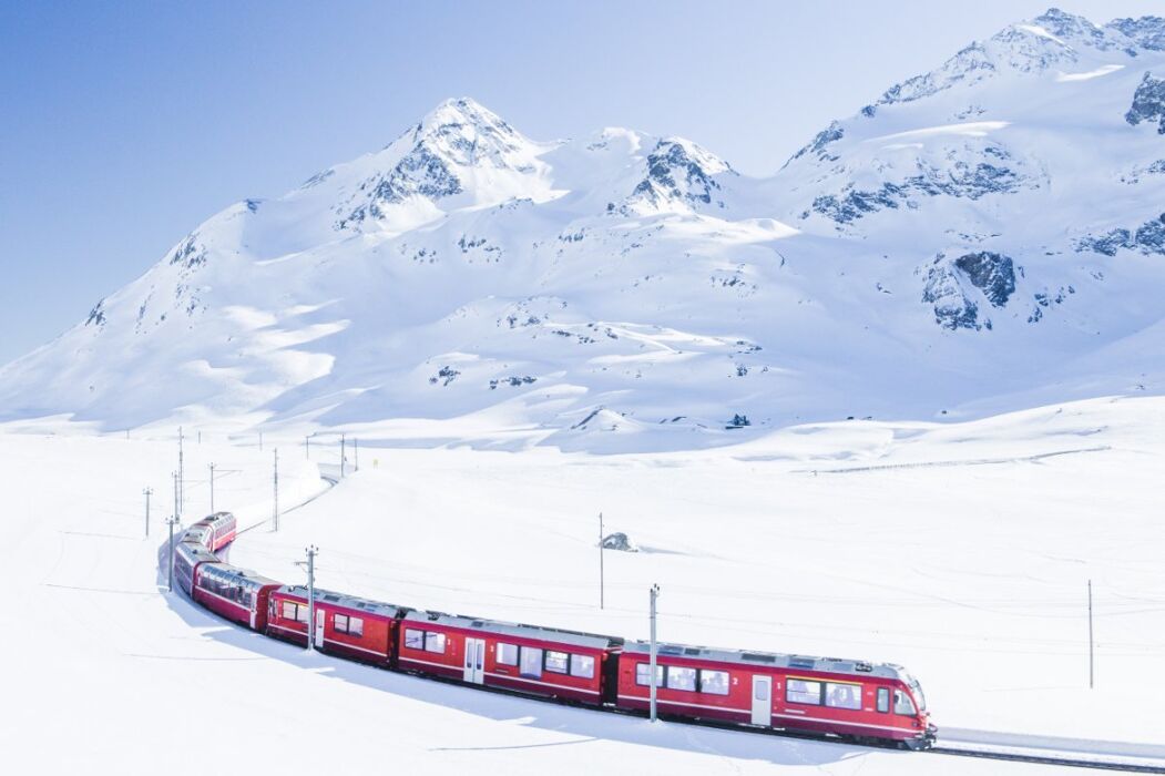Il Trenino Rosso del Bernina e Bormio desktop picture