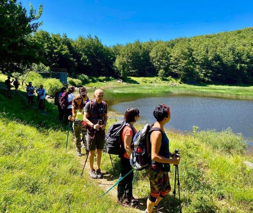 Trekking panoramico nel Parco dei 100 Laghi desktop picture