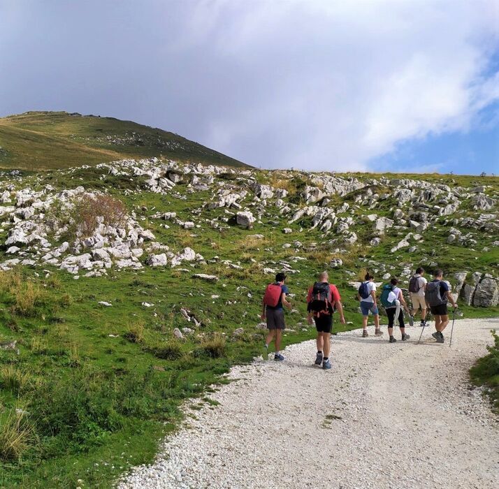 Trekking verso la cima più alta della Lessinia, Vallon Malera e la Bella Lasta desktop picture