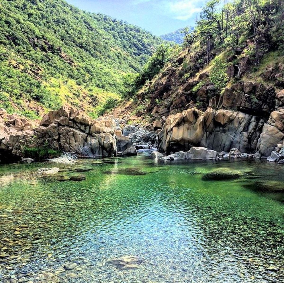 Lungo il Gorzente e i suoi Laghi Lungo il Gorzente e i suoi Laghi desktop picture