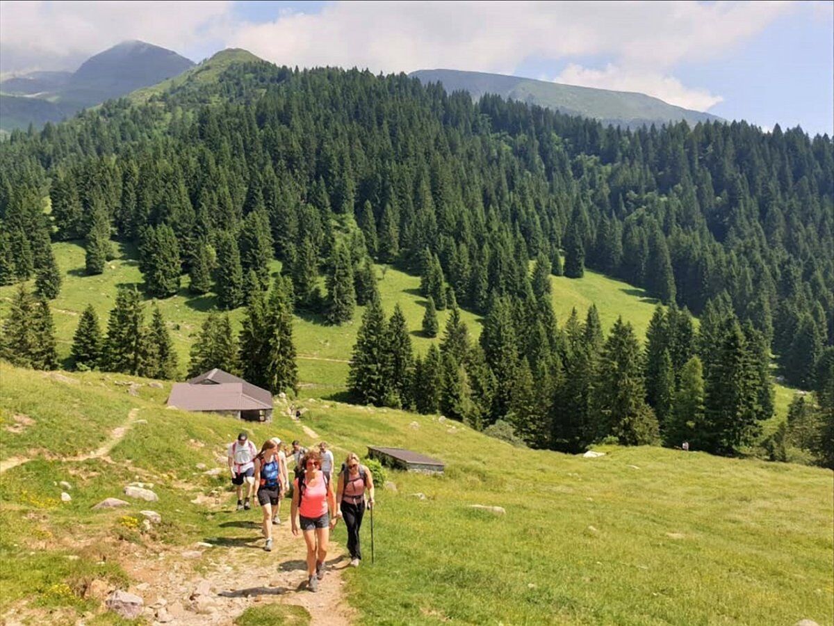 Trekking all'Alpe Corte Bassa con vista panoramica Trekking all'Alpe Corte Bassa con vista panoramica desktop picture