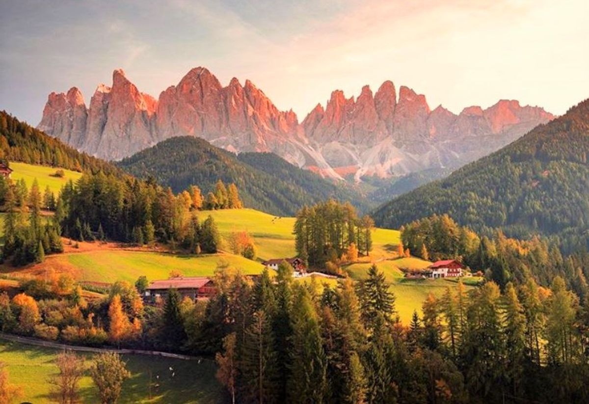 La Val di Funes tra le Sfumature Autunnali delle Odle (BZ) La Val di Funes tra le Sfumature Autunnali delle Odle (BZ) desktop picture