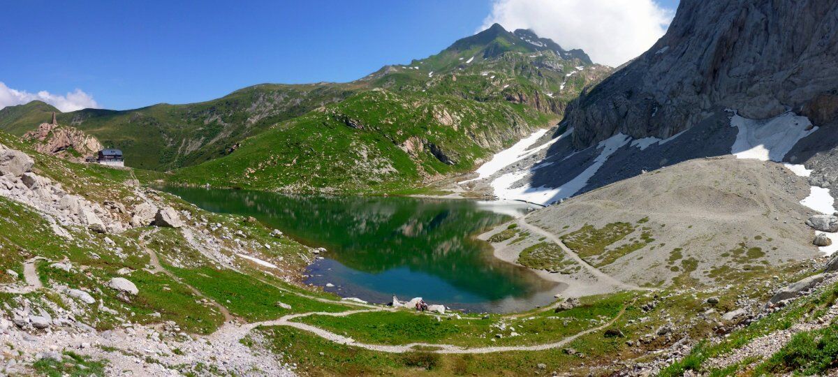 Escursione al Lago di Volaia avvolti dalle Alpi Carniche - POMERIGGIO desktop picture
