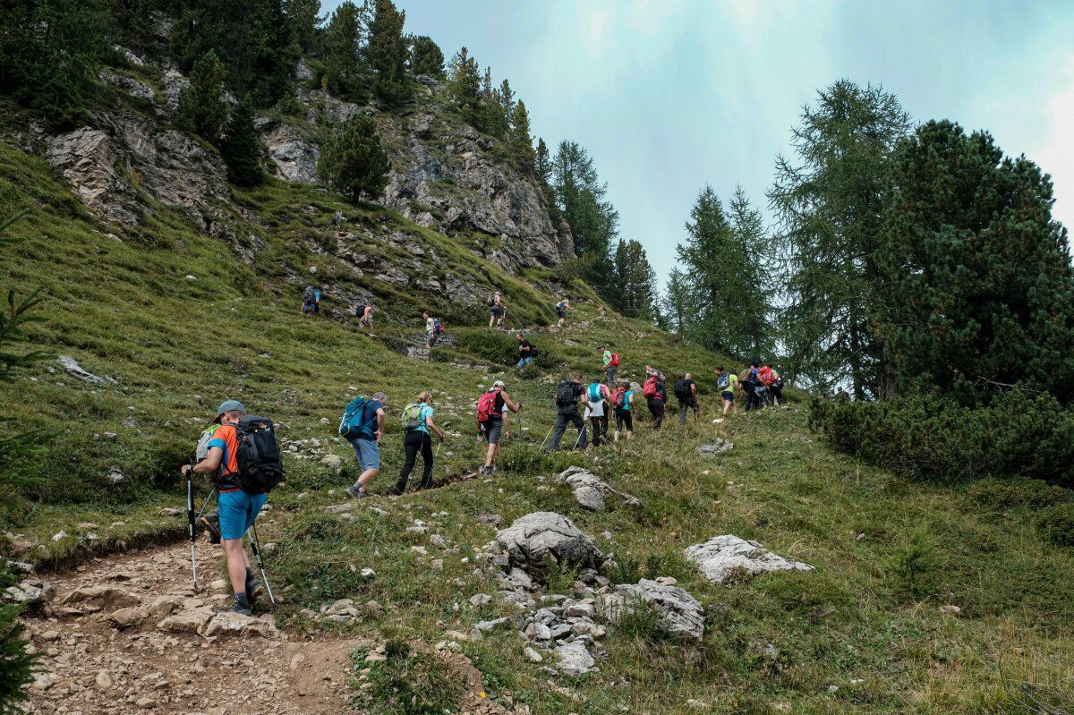 Trekking al Cristo Pensante: un balcone sulle Pale di San Martino Trekking al Cristo Pensante: un balcone sulle Pale di San Martino desktop picture