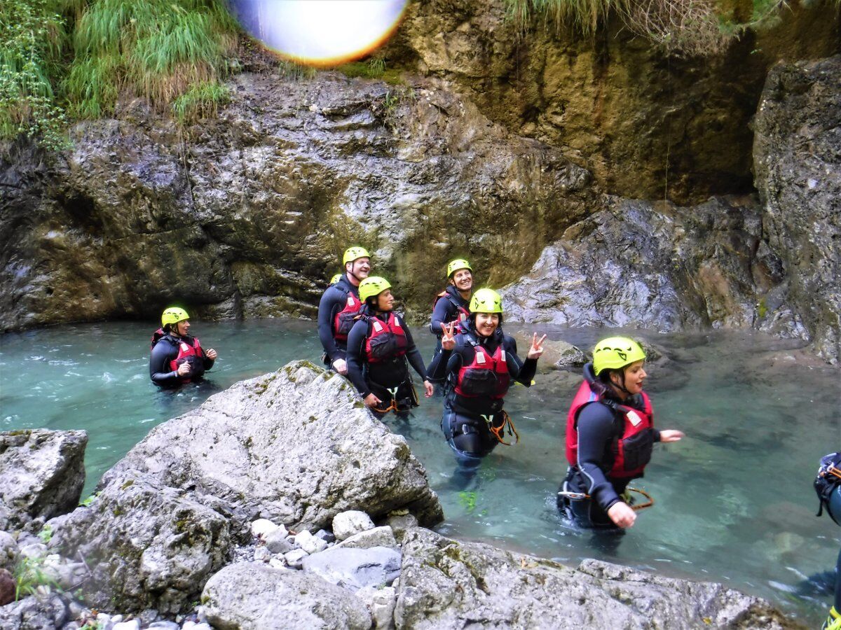 Un Avvincente Canyoning per Principianti in Val Bianca desktop picture