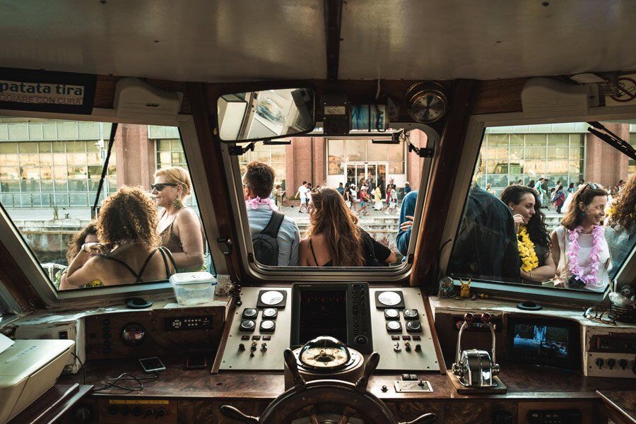 Venezia - Feste del Redentore in Barca Venezia - Feste del Redentore in Barca desktop picture