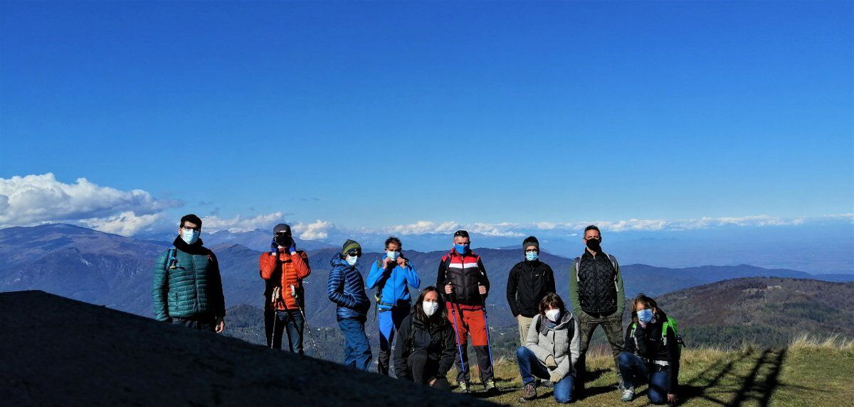 Trekking al Monte San Bernardo: una finestra sulla pianura Cuneese desktop picture