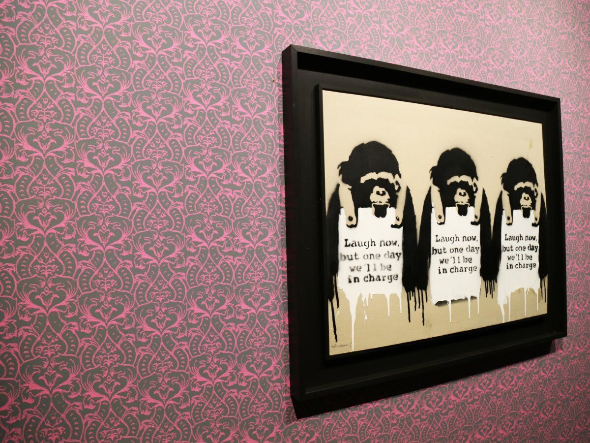 Visita Esclusiva alla Mostra: "Banksy a Visual Protest" Visita Esclusiva alla Mostra: "Banksy a Visual Protest" desktop picture