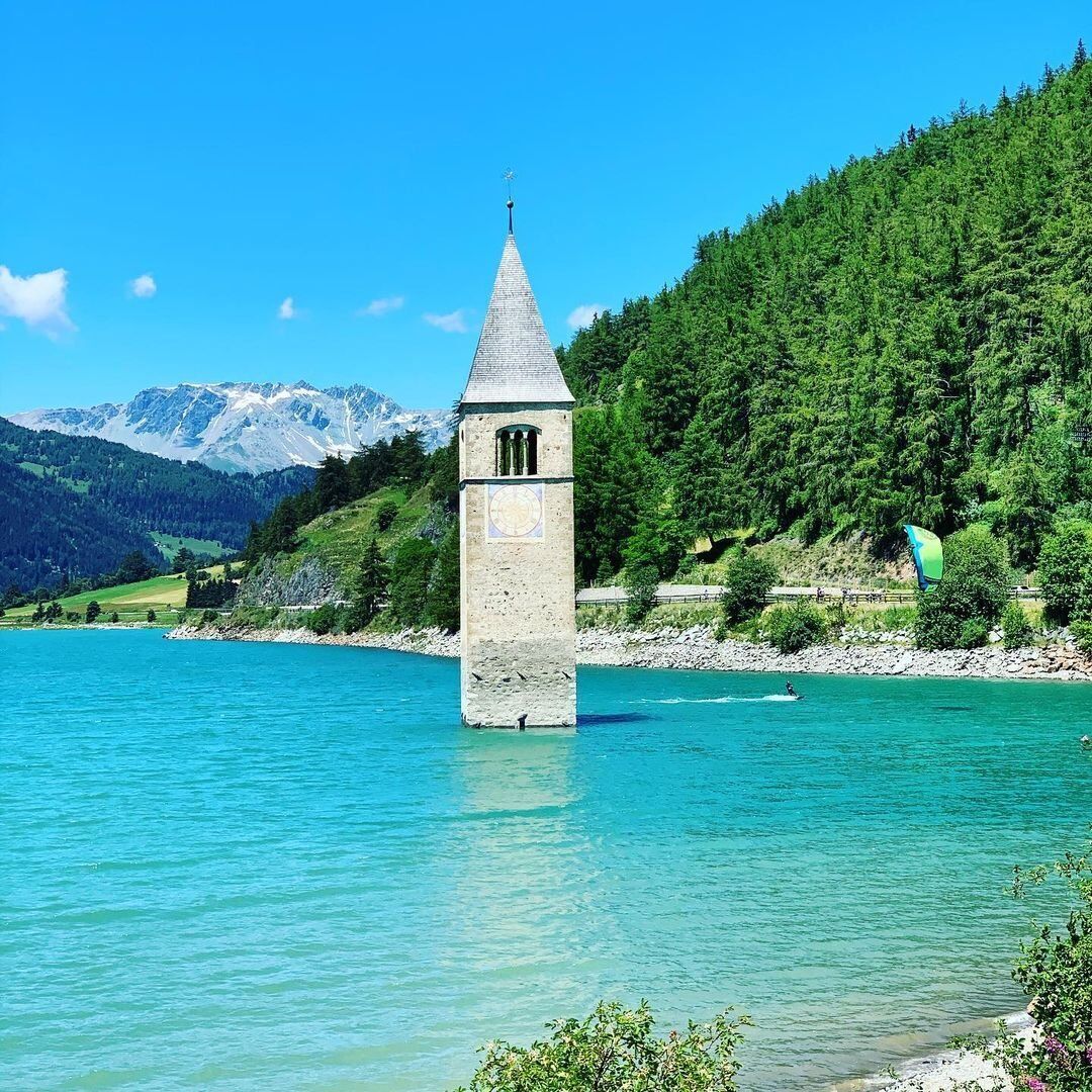 Un Fine Settimana al Lago di Resia, Gemma della Val Venosta desktop picture