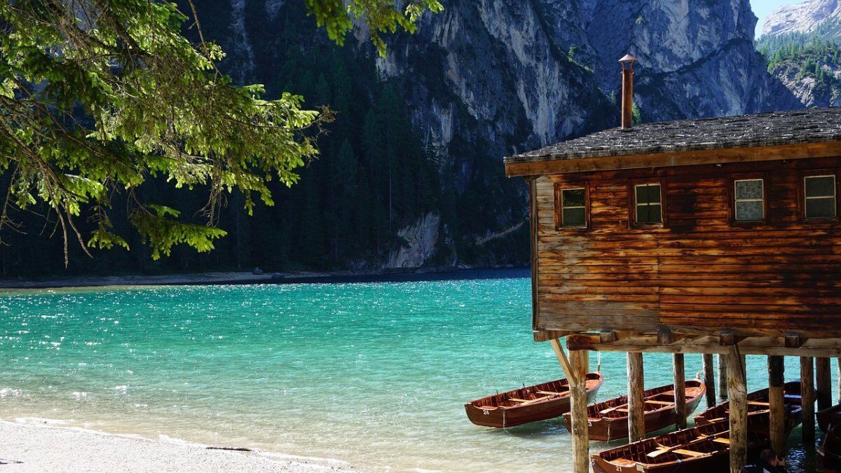 Fine Settimana al Lago di Braies desktop picture