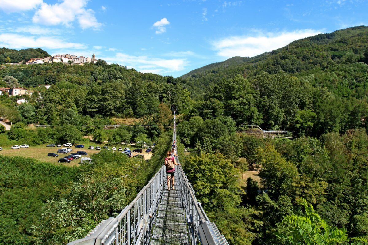Trekking adrenalinico al Ponte Sospeso di San Marcello Pistoiese Trekking adrenalinico al Ponte Sospeso di San Marcello Pistoiese desktop picture