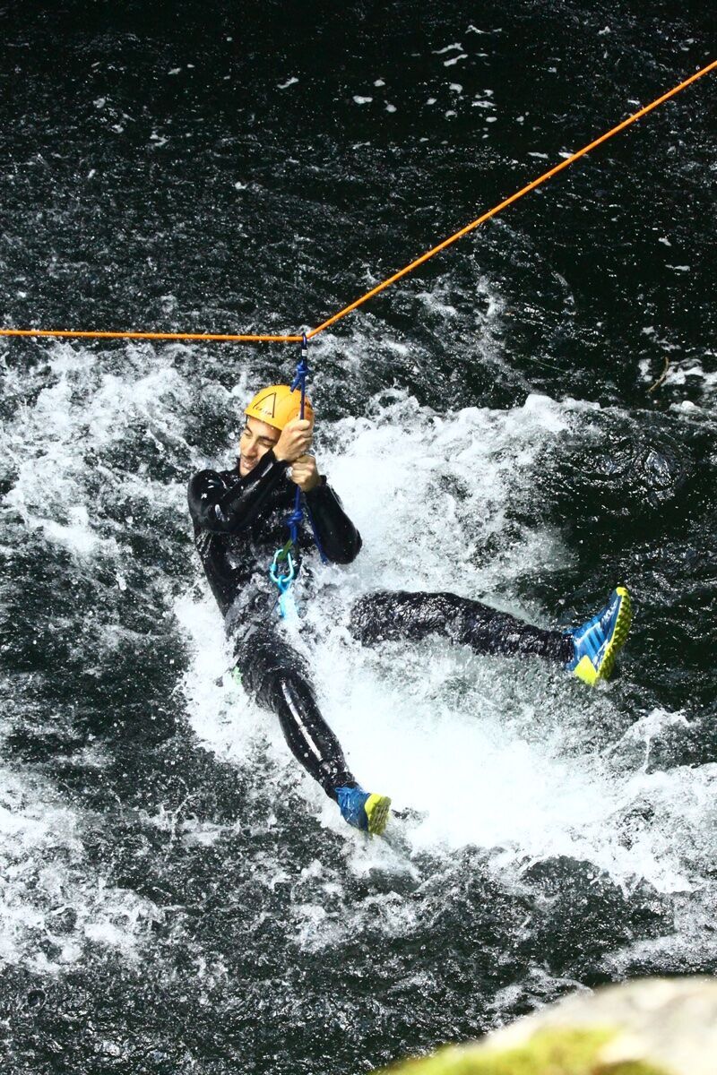 Canyoning nel Torrente Sorba alle Pendici del Monte Rosa desktop picture