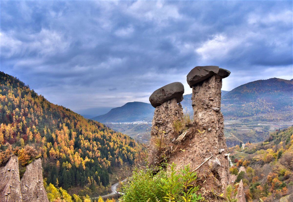 Escursione dalle Piramidi di Segonzano alla Cascata del Lupo desktop picture