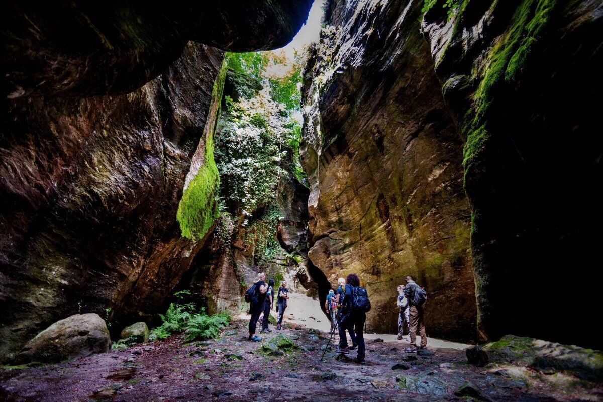 Orridi di Uriezzo: Trekking al Centro della Terra e Pranzo con Vista Orridi di Uriezzo: Trekking al Centro della Terra e Pranzo con Vista desktop picture