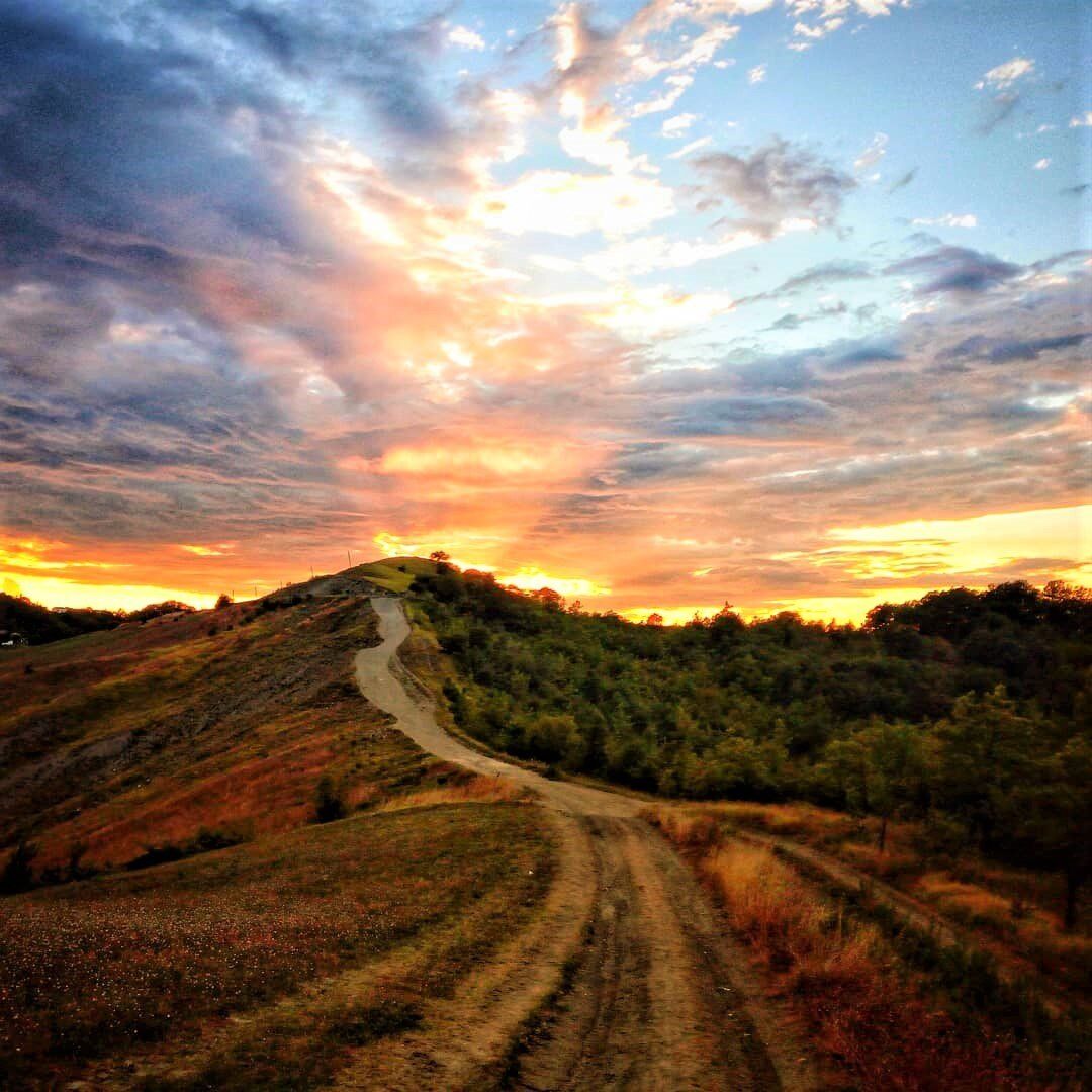 Castellarano e la Panchina Gigante: Passeggiata alle luci del tramonto Castellarano e la Panchina Gigante: Passeggiata alle luci del tramonto desktop picture