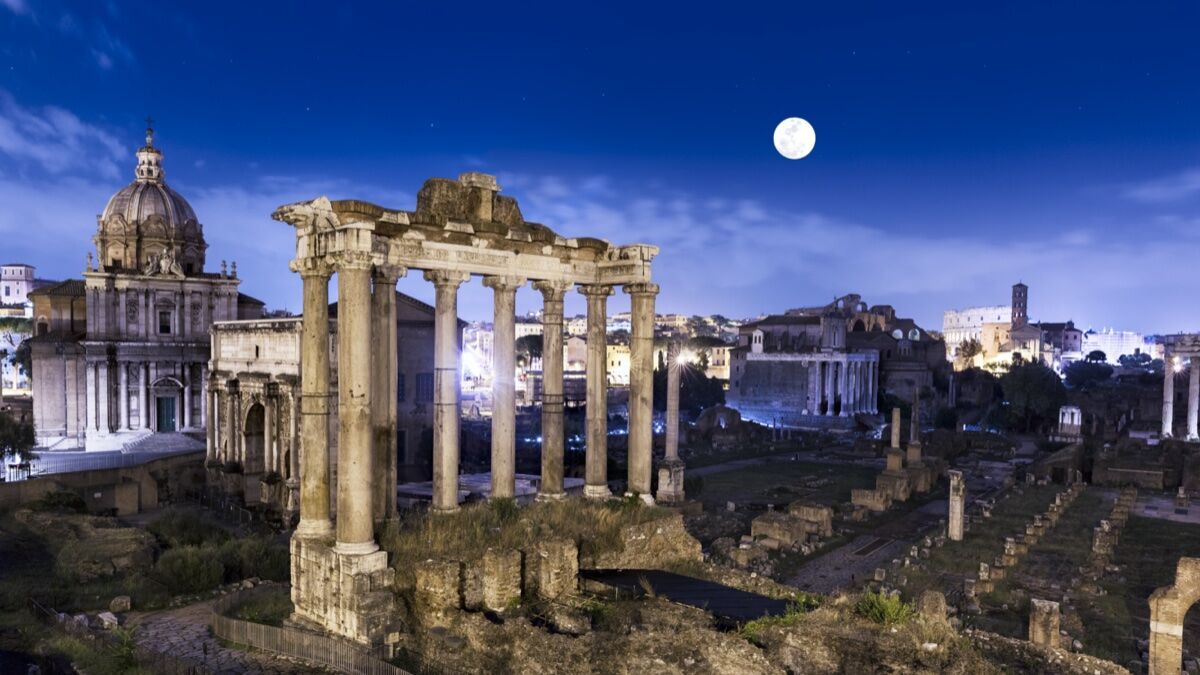 🐶Passeggiata Archeologica Serale con gli Amici a Quattro Zampe🐶 desktop picture