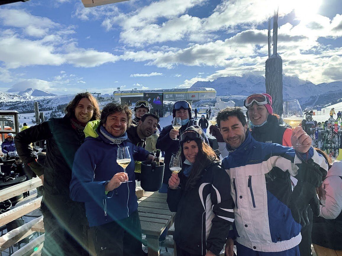 Epifania sugli sci tra le Dolomiti Epifania sugli sci tra le Dolomiti desktop picture