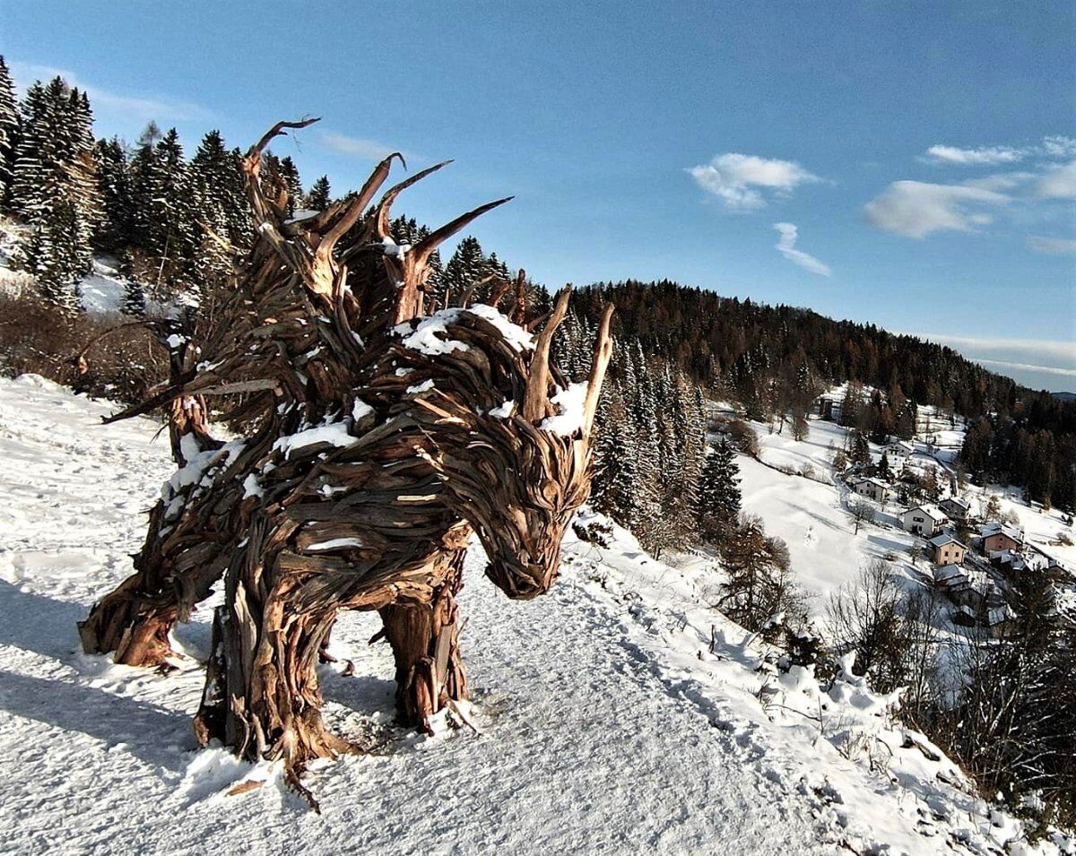Il Drago di Lavarone: un Trekking ad Opera d'Arte Il Drago di Lavarone: un Trekking ad Opera d'Arte desktop picture