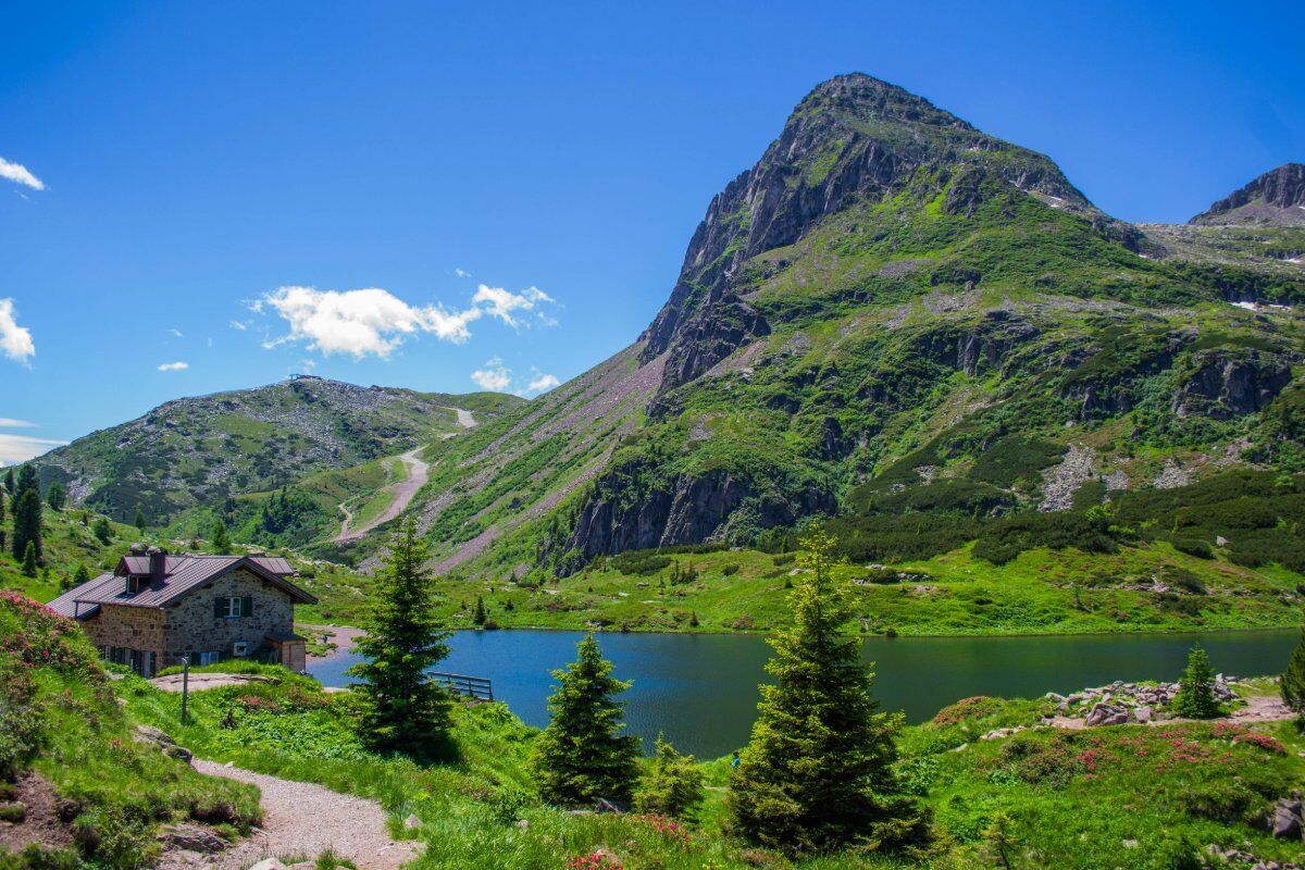 Pasqua in Trentino-Alto Adige: Val Venegia, Val Canali e il Lago di Calaita desktop picture