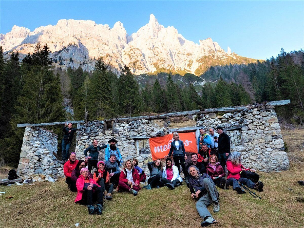 Trekking panoramico con pranzo tipico in Val Canali desktop picture