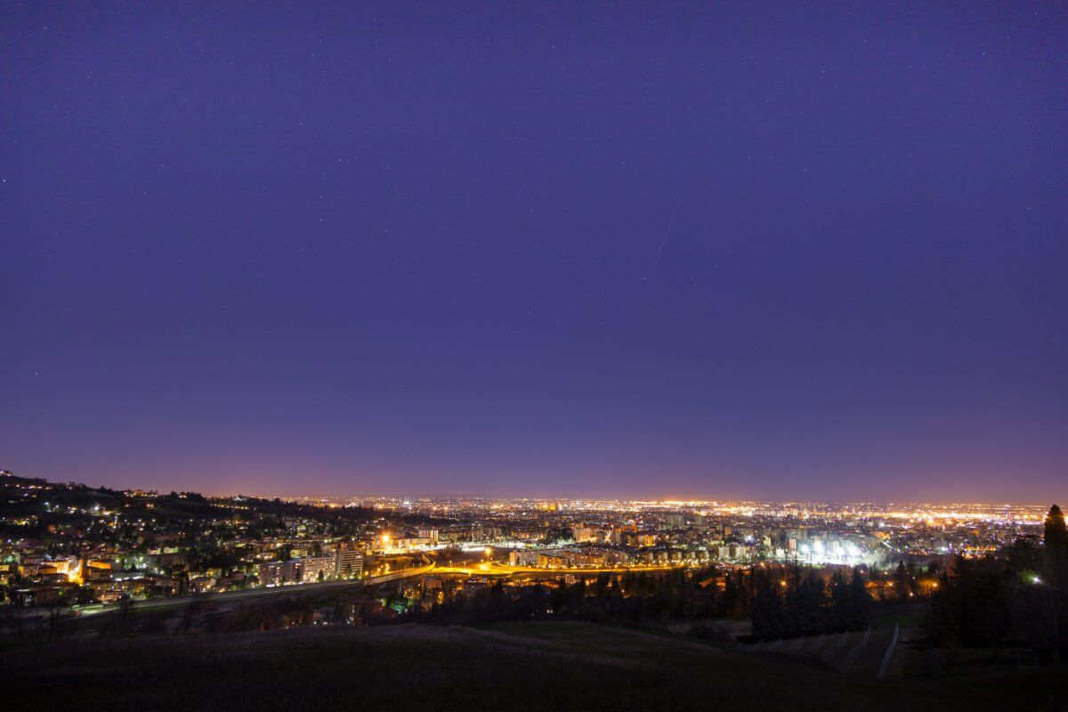 Trekking serale dal Parco della Chiusa al Parco San Pellegrino desktop picture