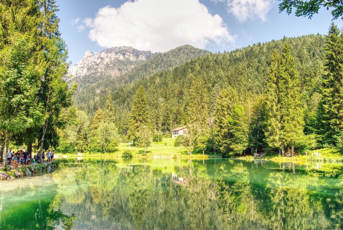 Meeters Family: Escursione in Val Canali incantati dal Lago Welsperg desktop picture