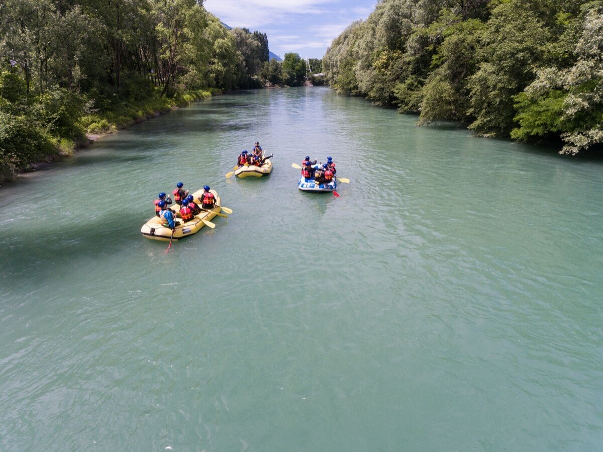 Soft Rafting sull'Adda di Leonardo Soft Rafting sull'Adda di Leonardo desktop picture