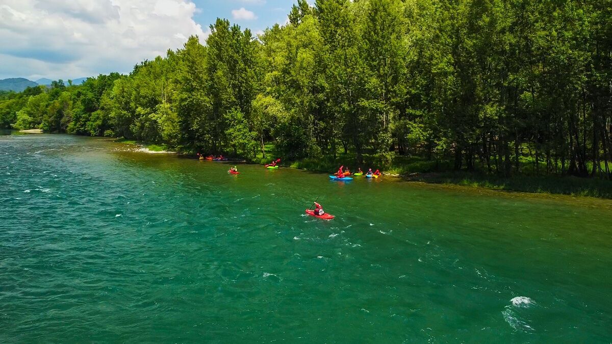 Entusiasmante Tour in Kayak sul Fiume Adda desktop picture