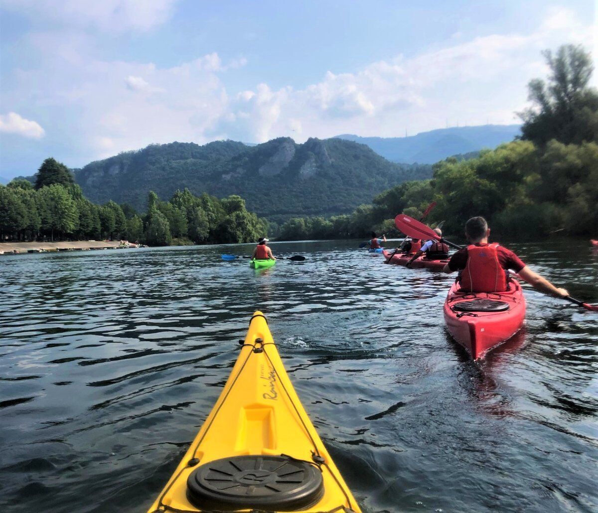 Entusiasmante Tour in Kayak sul Fiume Adda desktop picture