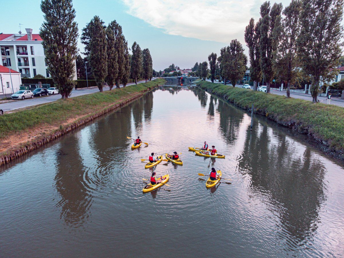 Tour in Kayak al tramonto tra le Ville Venete desktop picture