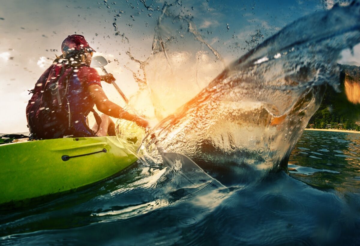 Un piacevole Tour in Kayak sul Lago di Como desktop picture