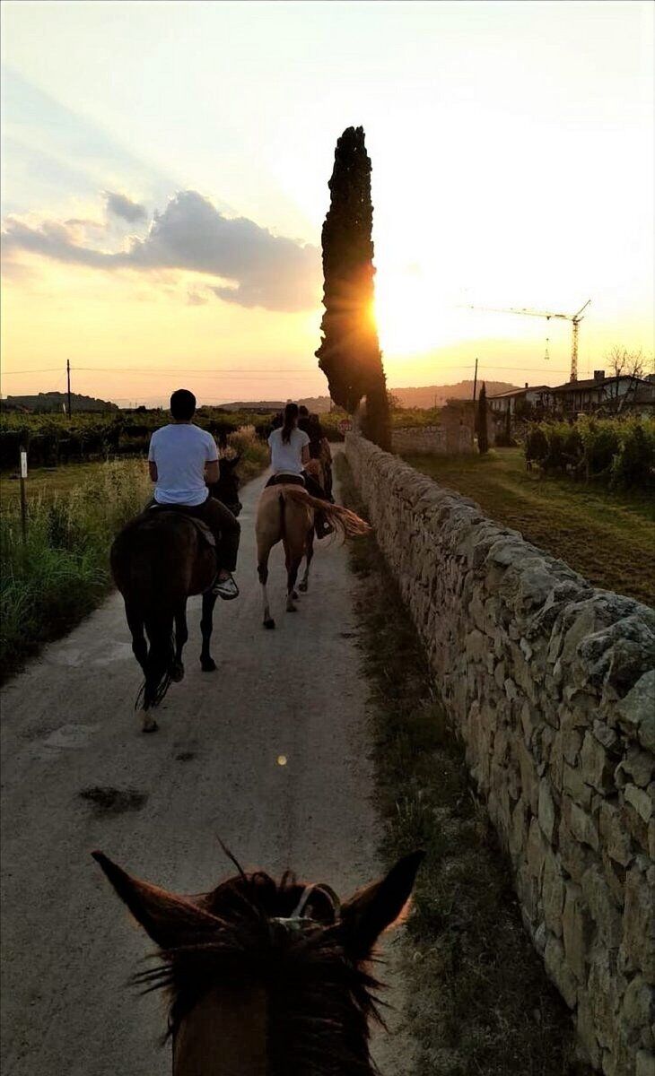 Passeggiata serale a Cavallo in Valpolicella Passeggiata serale a Cavallo in Valpolicella desktop picture