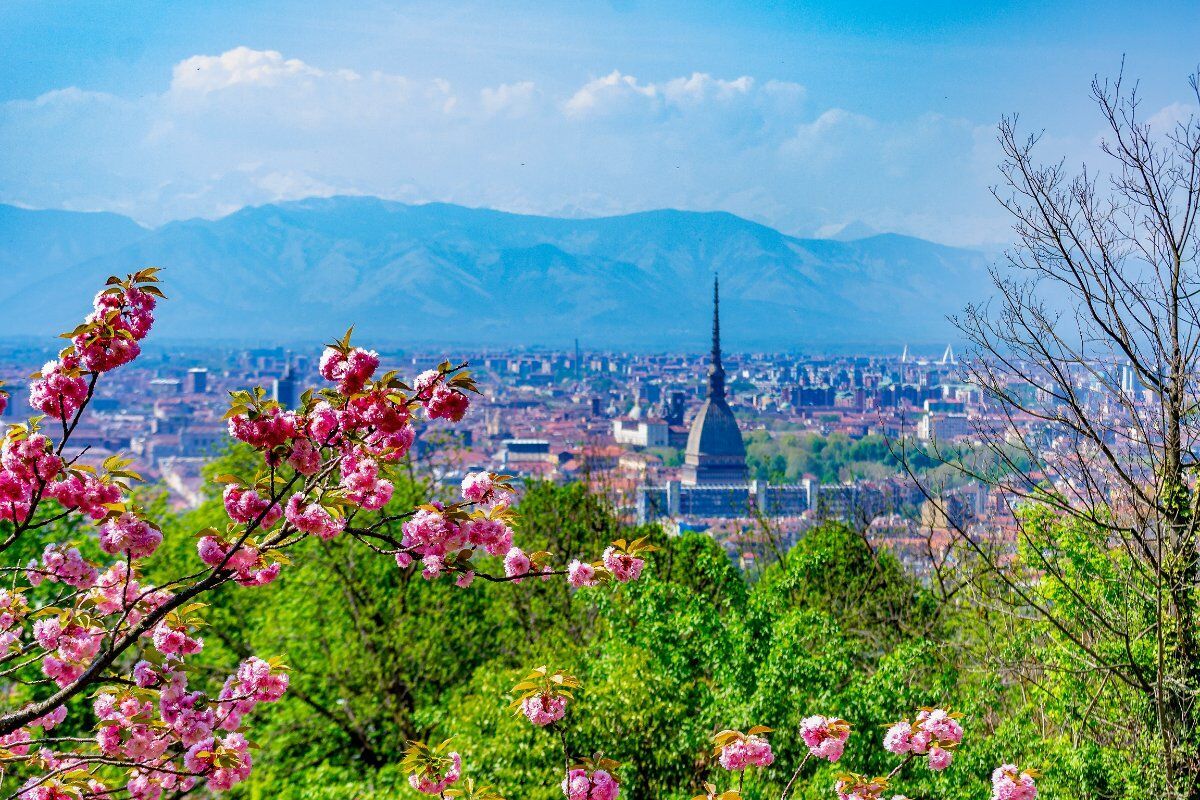 Passeggiata a Torino tre le Ville storiche di Borgo Crimea desktop picture