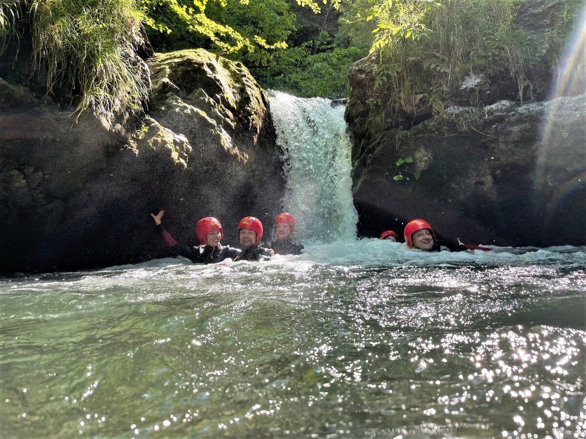 Adrenalinico River Trekking in Val Brembana desktop picture