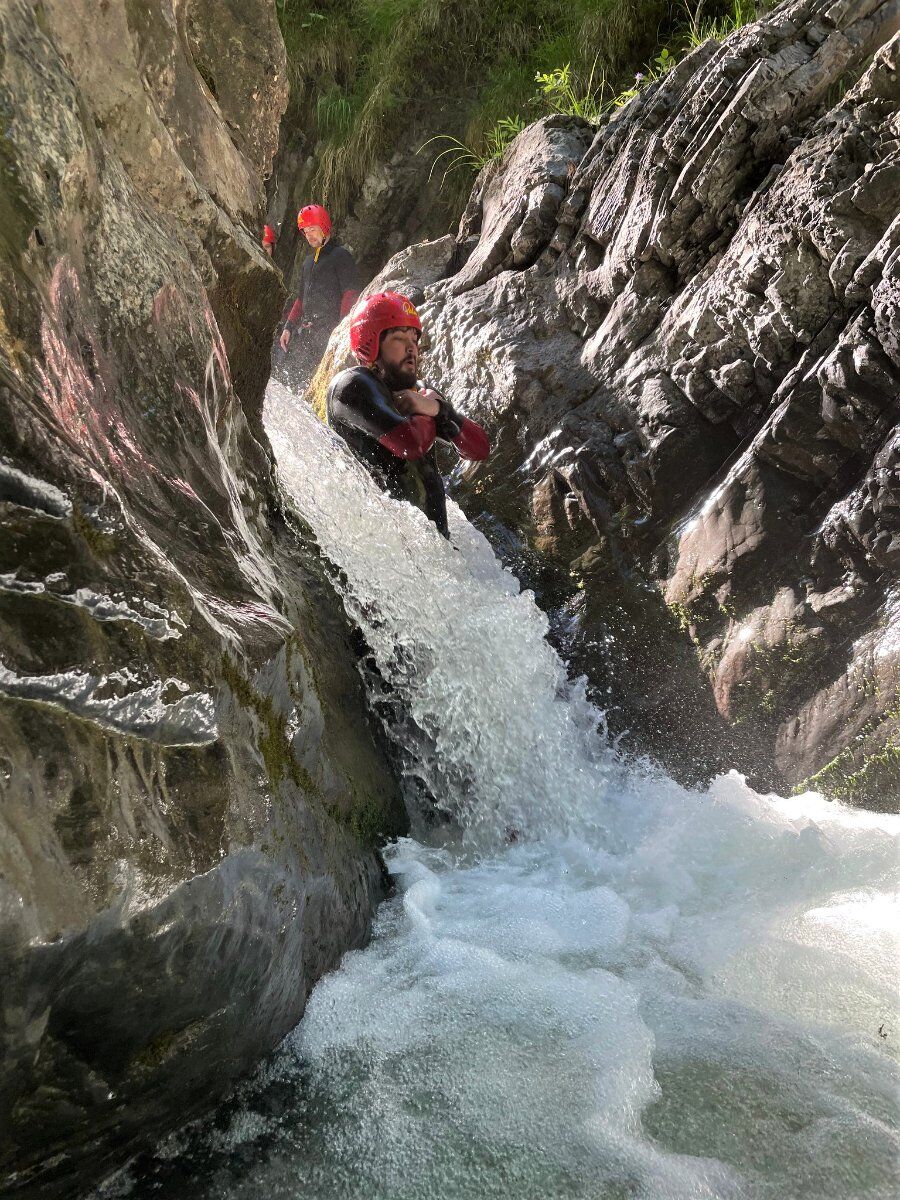 Adrenalinico River Trekking in Val Brembana desktop picture