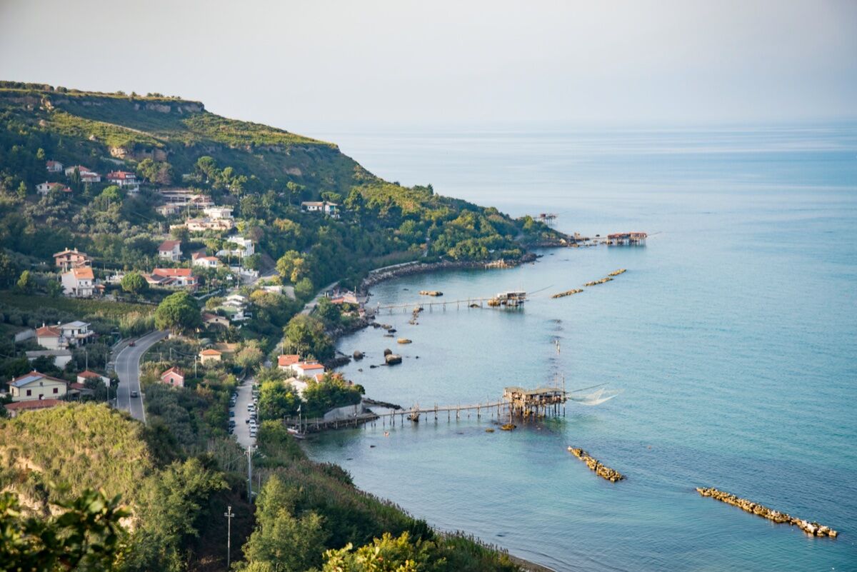 Aperitivo vista mare in Abruzzo desktop picture