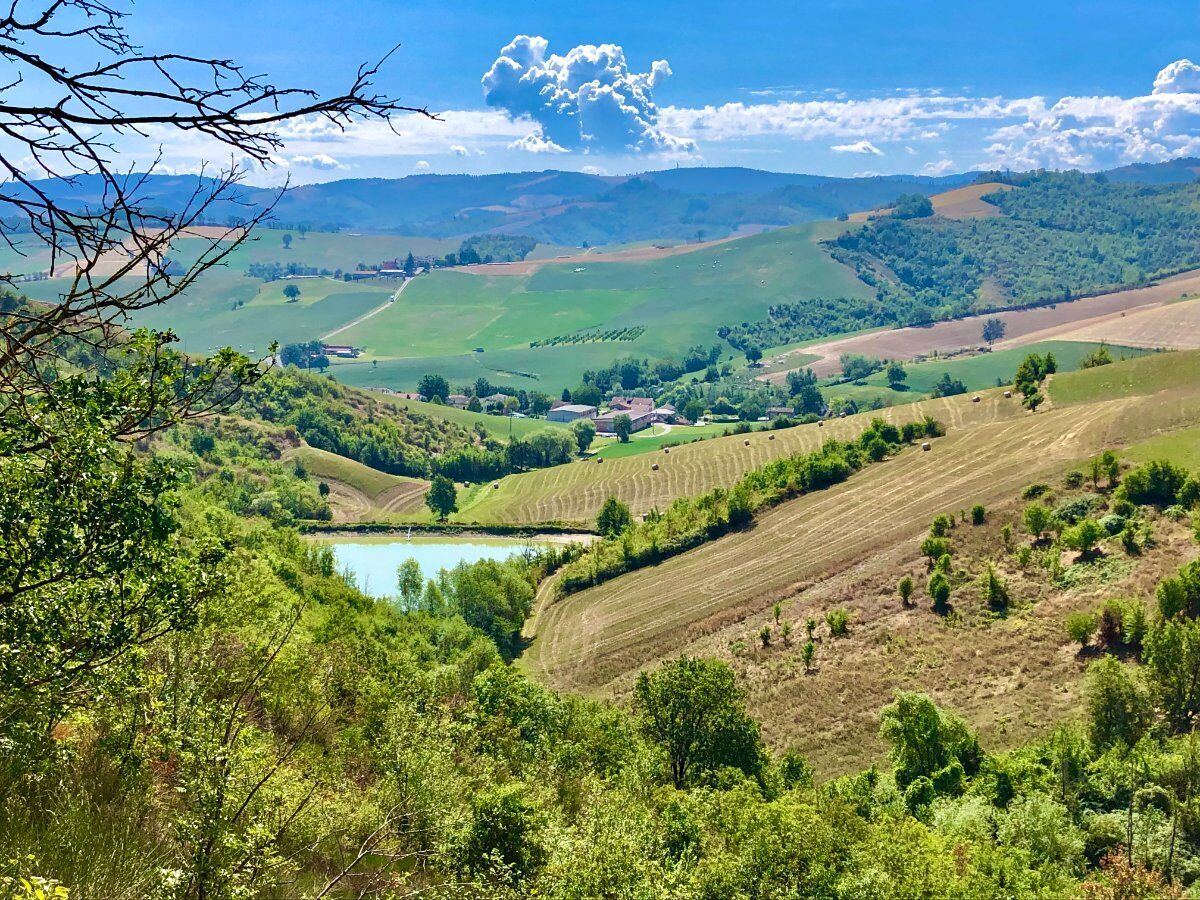 Trekking nei colli reggiani con degustazione alla tenuta Venturini Baldini desktop picture