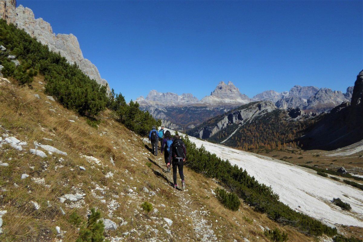 Dal Lago di Misurina alla Val Popena: Trekking tra i colori autunnali desktop picture