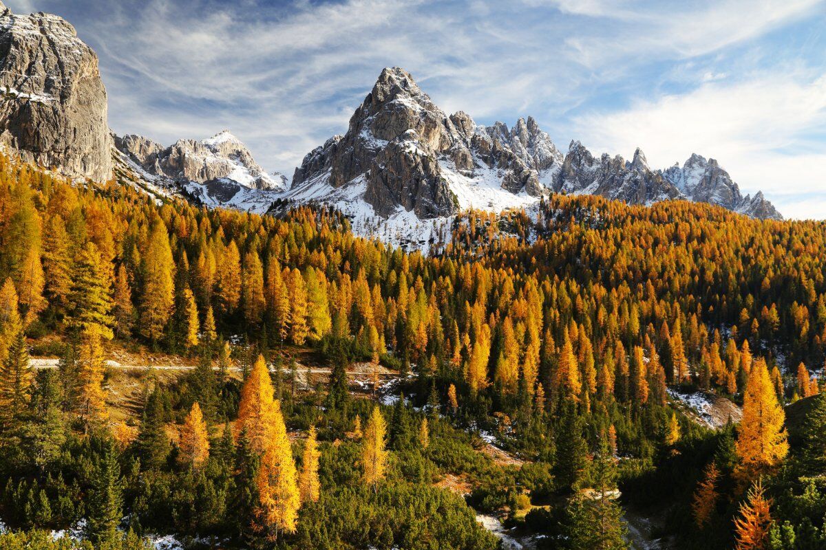 Dal Lago di Misurina alla Val Popena: Trekking tra i colori autunnali desktop picture