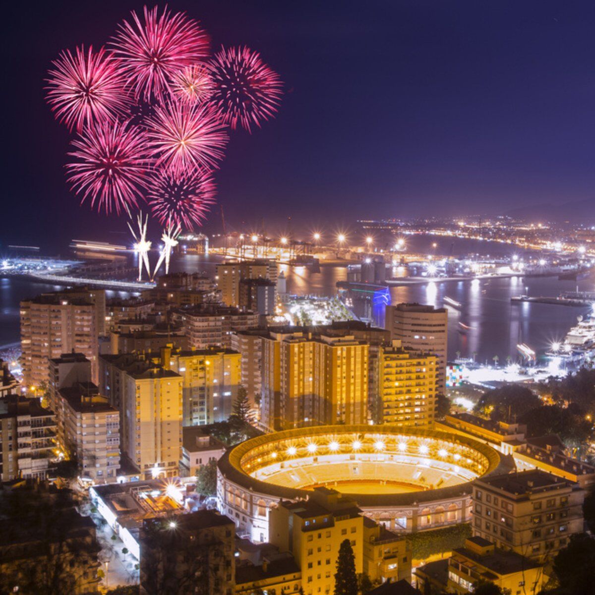 Capodanno a Malaga desktop picture