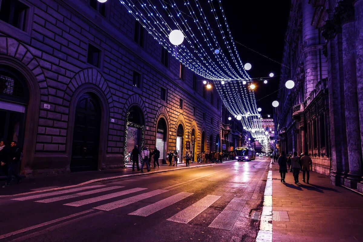 Aperitivo natalizio sulle terrazze di Roma Prati desktop picture