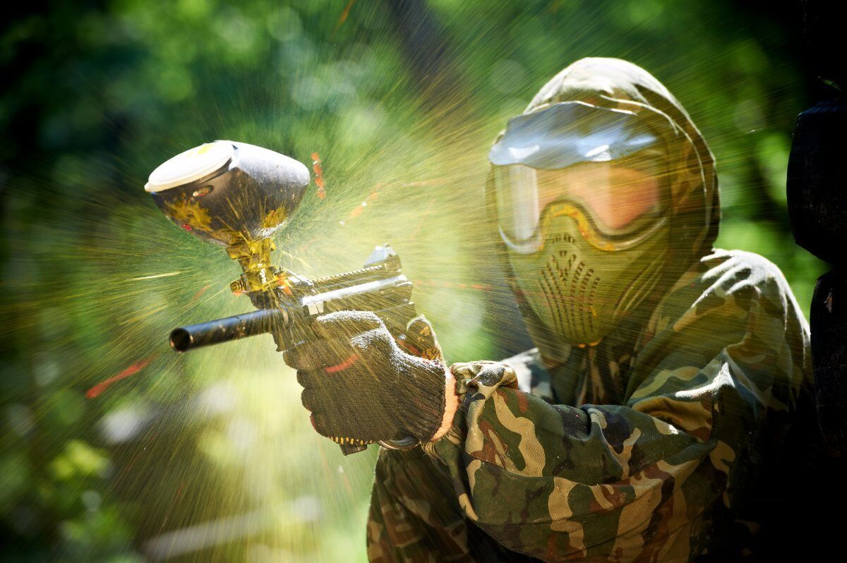 Paintball in Val di Sole desktop picture