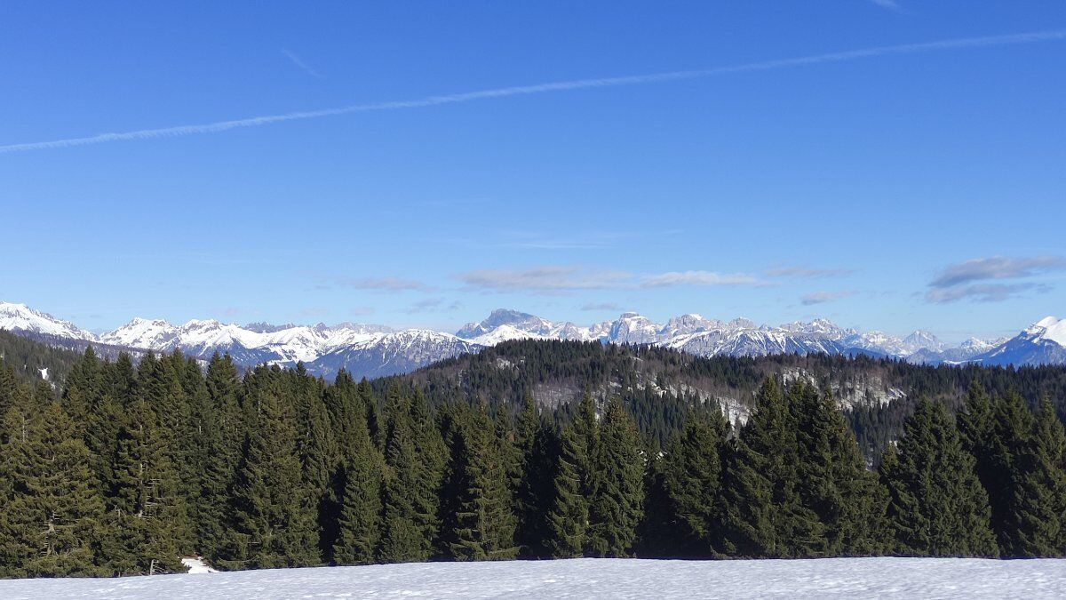 Escursione lungo la dorsale dell'Altopiano di Asiago: i monti Ongara e Baldo desktop picture