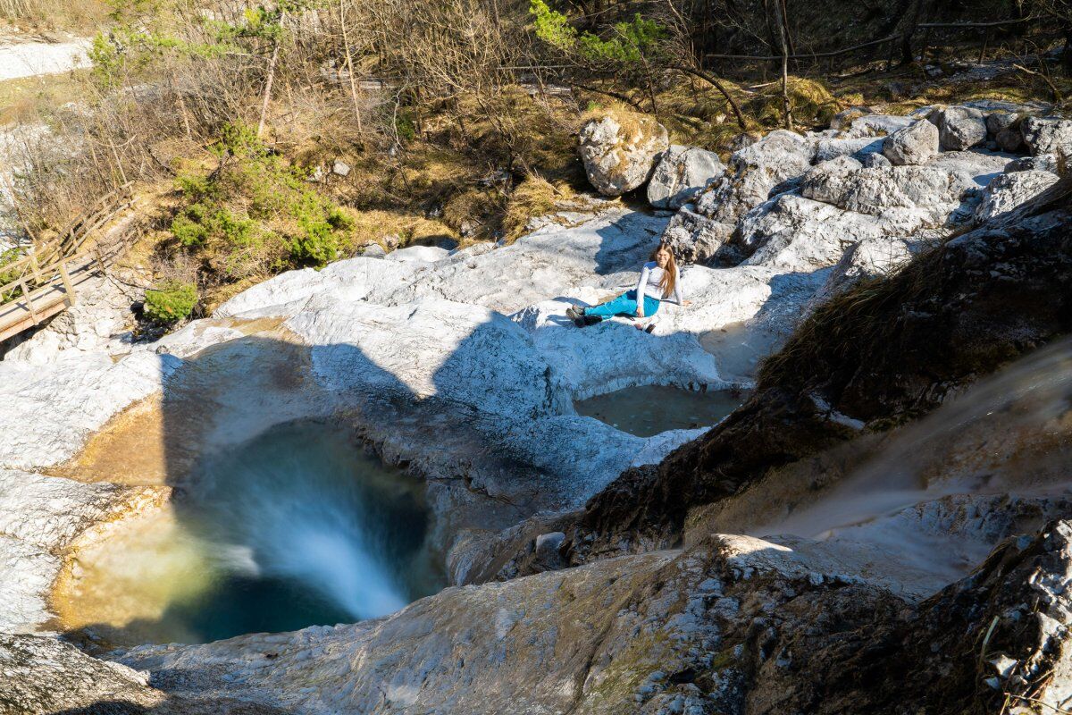 Trekking primaverile tra la Val Falcina e i Cadini del Brenton desktop picture