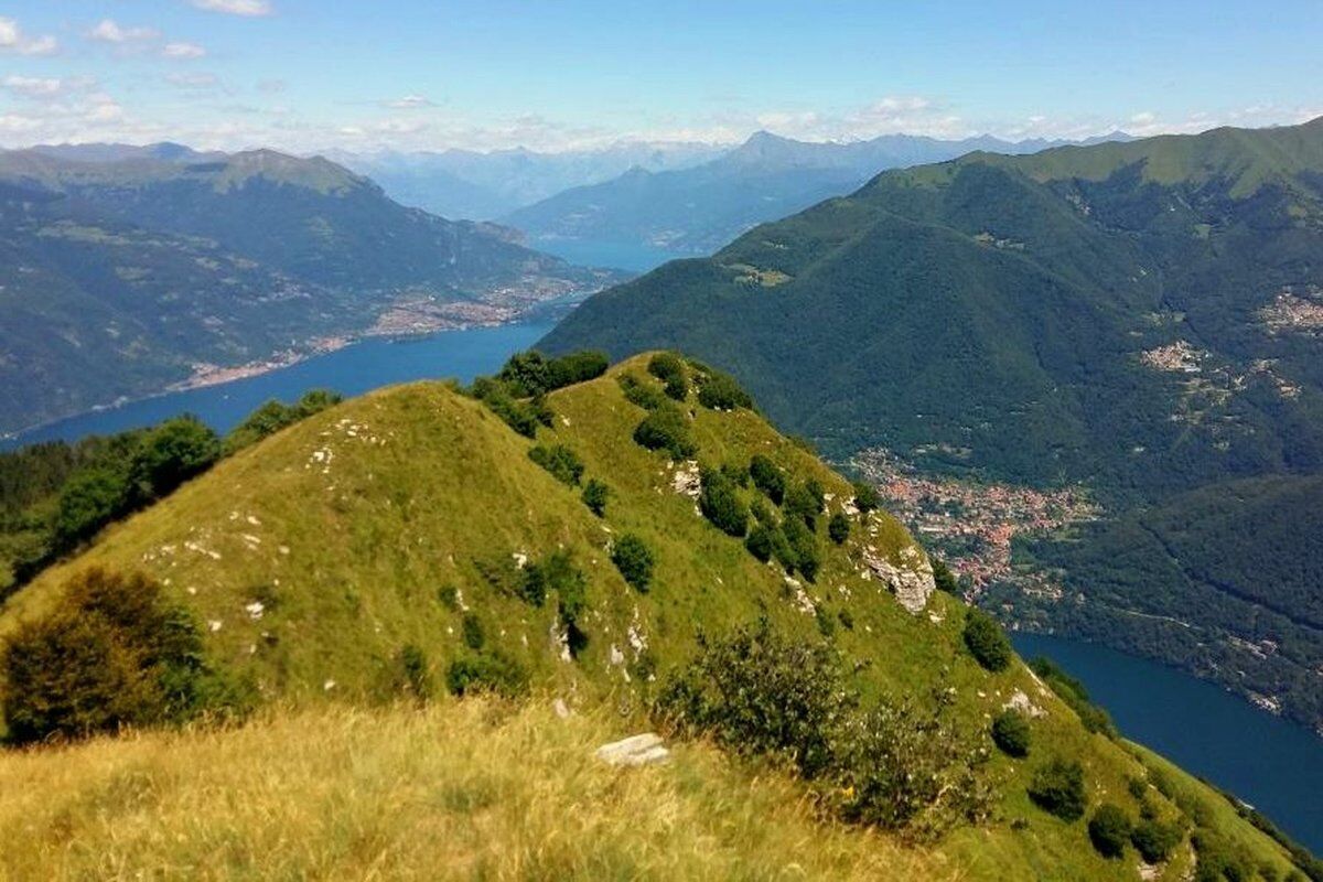 Trekking al Monte Colmegnone: vetta panoramica sul Lago di Como desktop picture