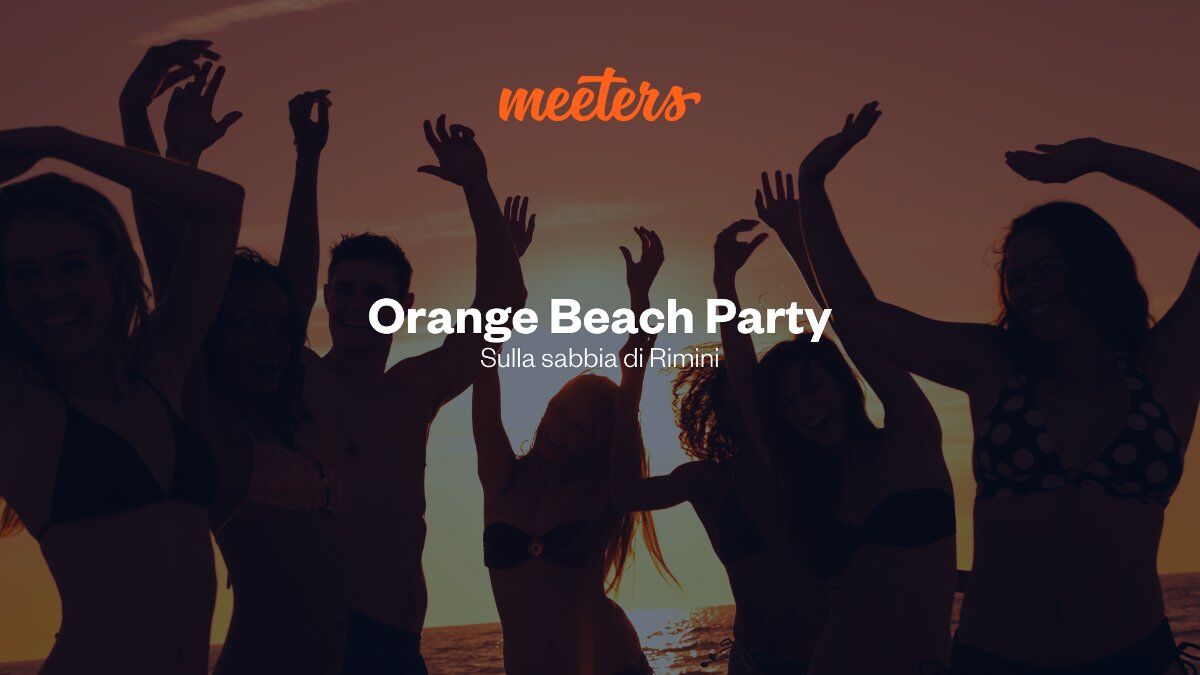 Orange Beach Party a Rimini Orange Beach Party a Rimini desktop picture