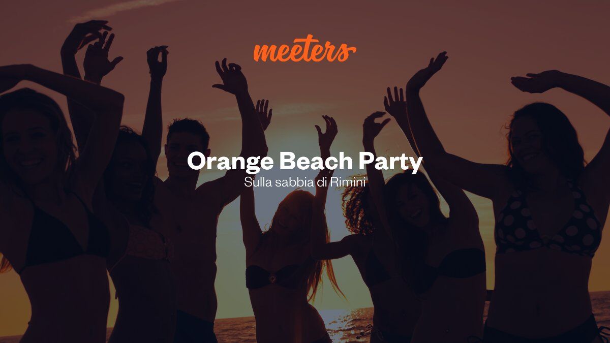 Orange Beach Party a Rimini: Speciale Pasqua desktop picture