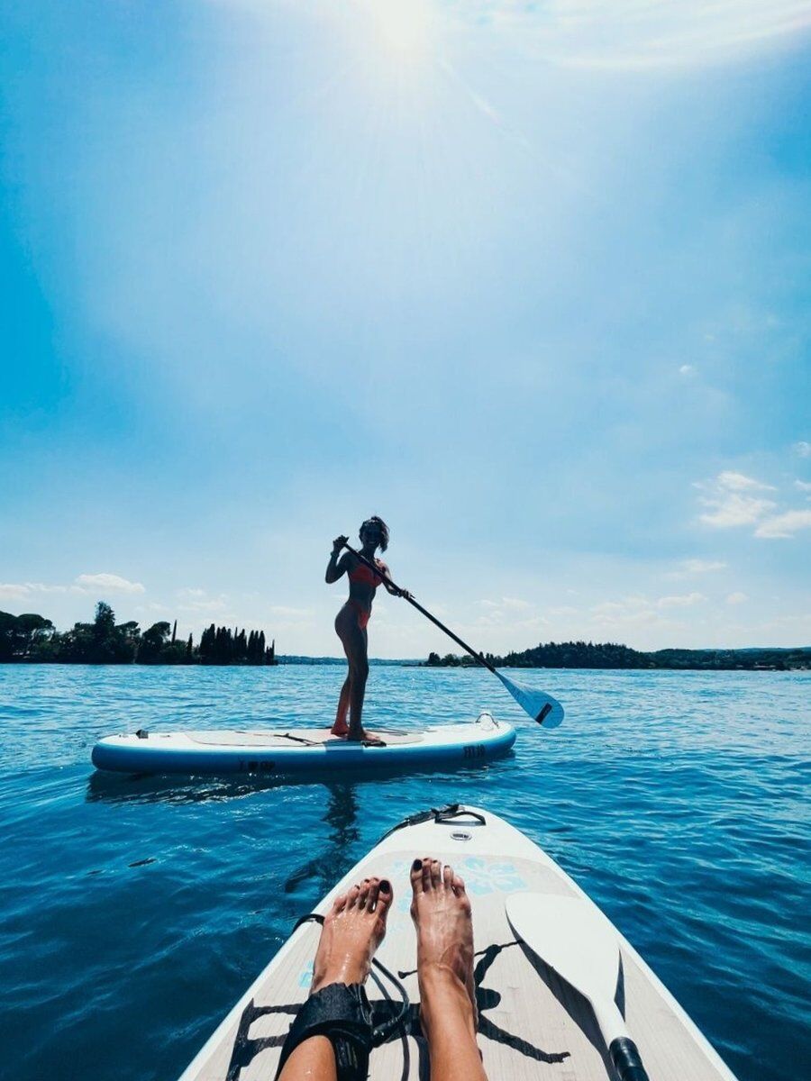 Sessione di Sup al mare di Jesolo Sessione di Sup al mare di Jesolo desktop picture