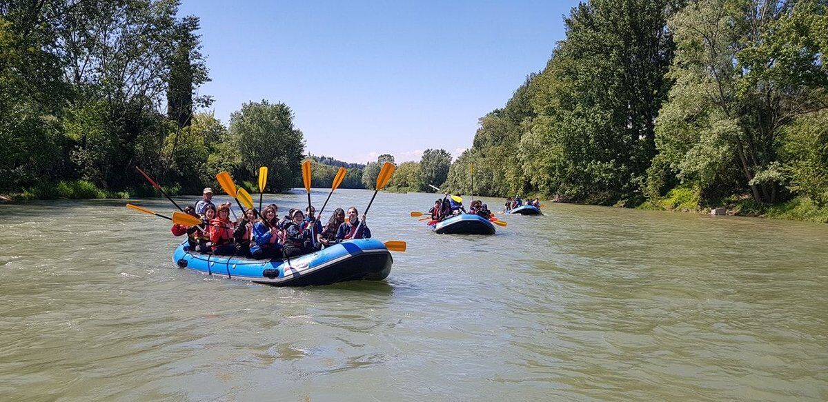 Sessione di Rafting con Spritz finale in Val d’Adige desktop picture