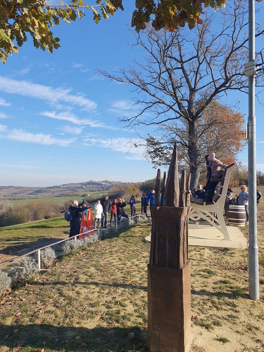 Escursione tra i Vigneti del Basso Monferrato: Barbera, Big Bench e Museo della Moda desktop picture